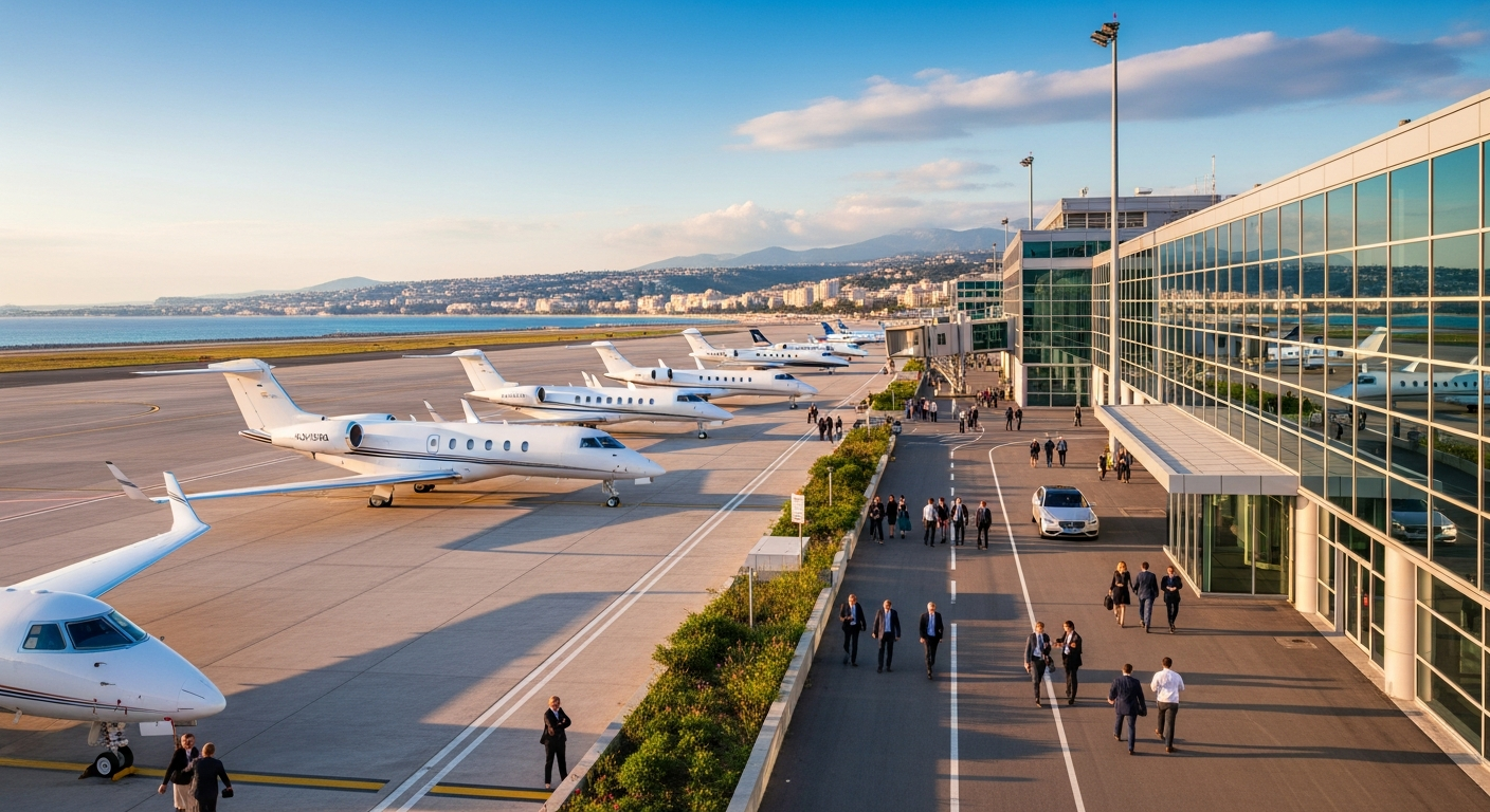 Private Jet Travel to the French Riviera: The Ultimate Guide to Flying into Nice, Cannes, and Monaco